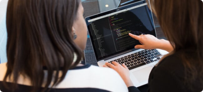 women-looking-laptop