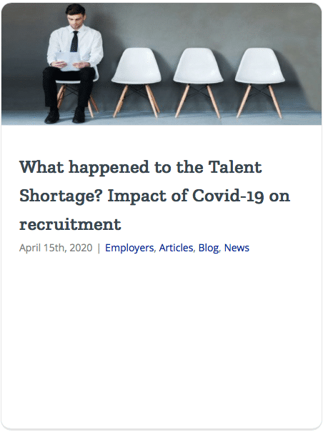 Impact of Covid-19 on recruitment